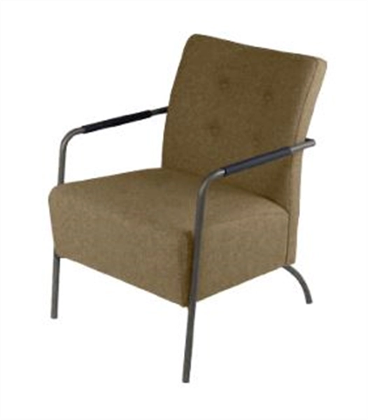 Een Loungestoel Alfa 4-poots frame hoge rug stof camira Xtreme koop je bij Meubels and More